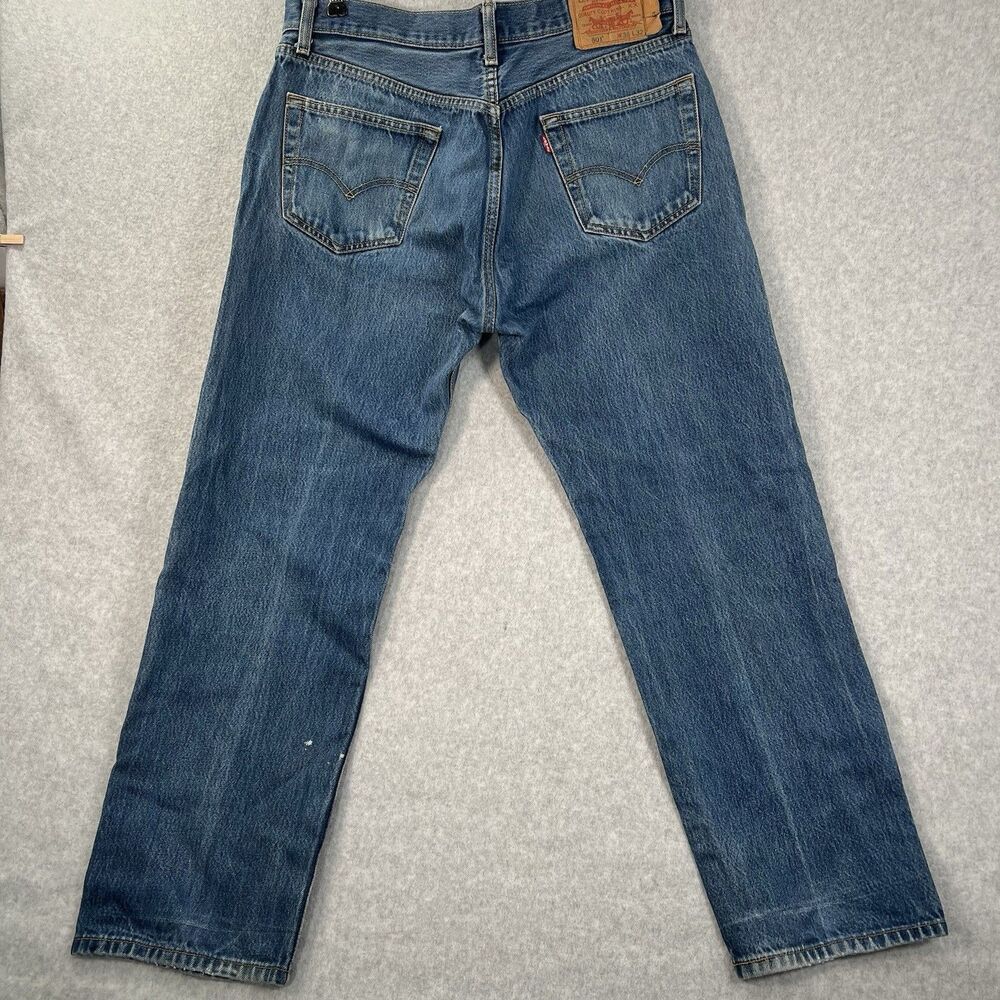 Levi's 501 Jeans Mens 36x32 fits (34x29) distressed Y2K whiskered